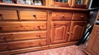 Mueble salón rústico