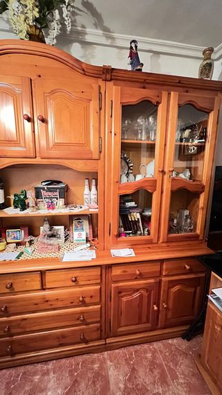 Mueble salón rústico