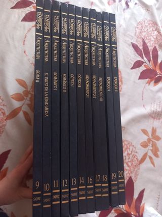 11 tomos El gran Arte Arquitectura