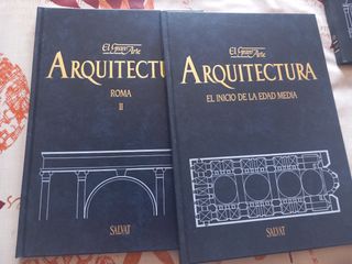 11 tomos El gran Arte Arquitectura