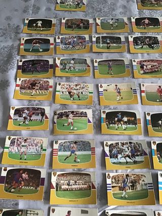 Cromos de fútbol campeonato de liga 84 85