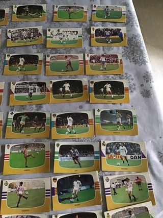 Cromos de fútbol campeonato de liga 84 85