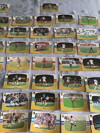Cromos de fútbol campeonato de liga 84 85