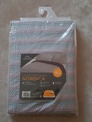 JUEGO FUNDA NÓRDICA CAMA 90 "SIN ESTRENAR"