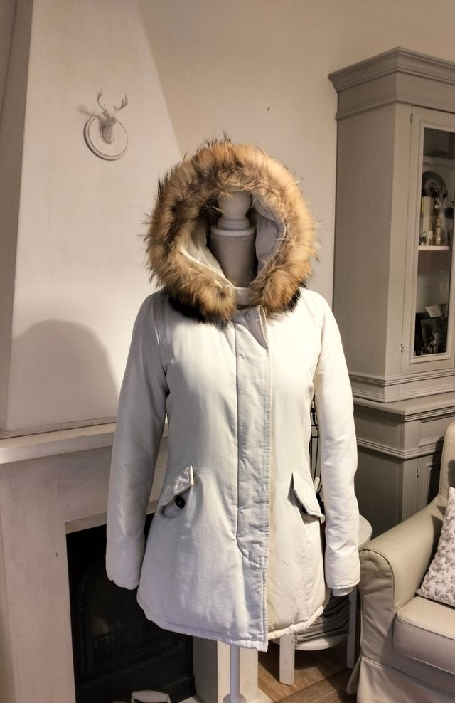 Parka con pelliccia removibile