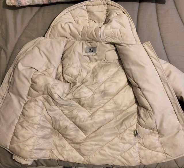 Parka con pelliccia removibile