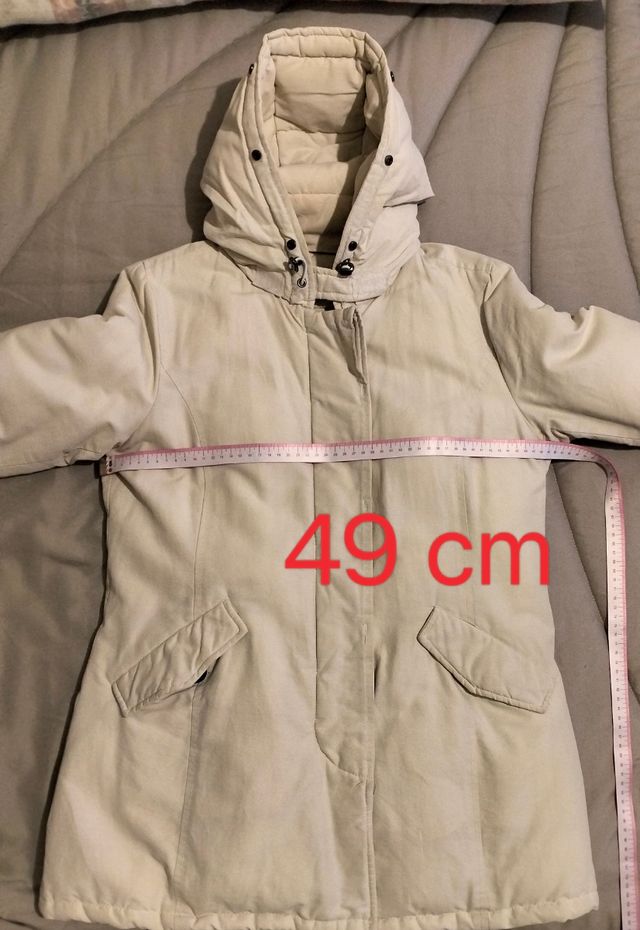 Parka con pelliccia removibile