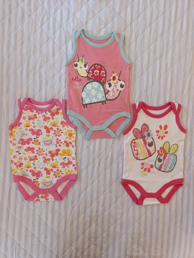 Bodies verano bebé niña 3 meses