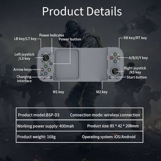 Controller di gioco iPhone Android .Nuovo