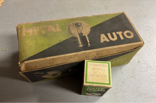 Bombilla antigua Bifoco Americano 12v 35w