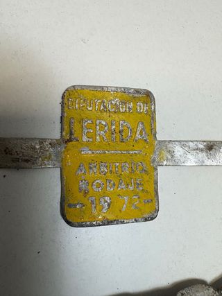 Matriculas de Lleida 3