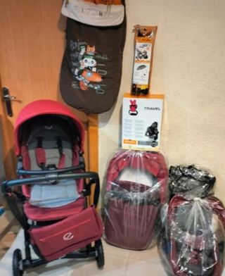 Carrito Bebe Jane Kendo koosR1Micro 3 Piezas