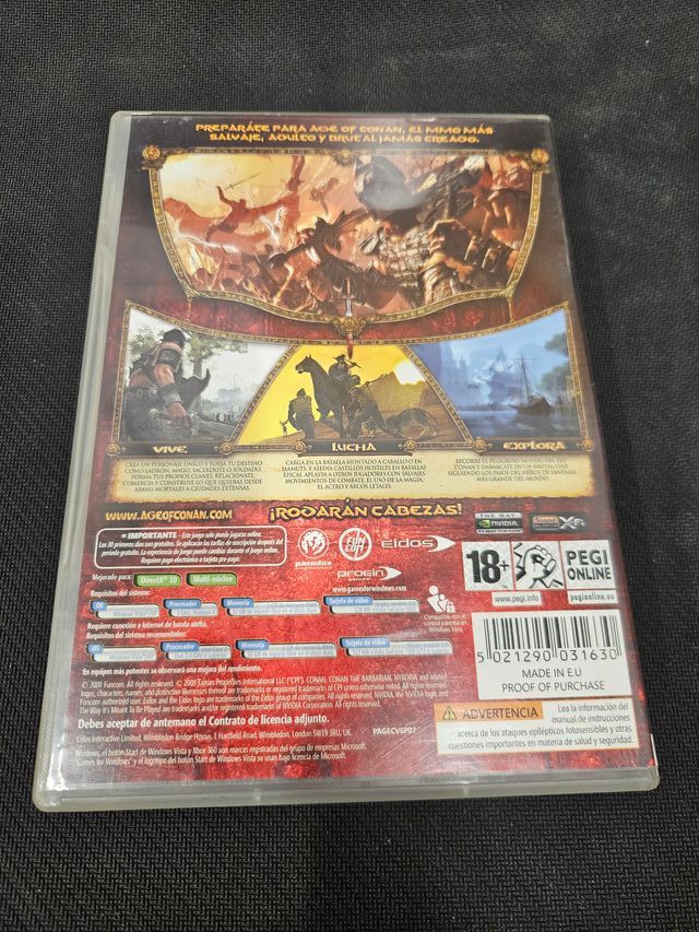 Age of CONAN PC DVD