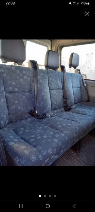 Asientos traseros Mercedes Sprinter