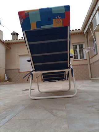 TUMBONA PLEGABLE ACOLCHADA 