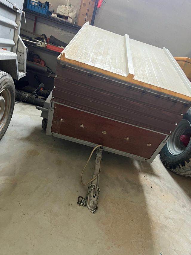 Remolque para transporte perros