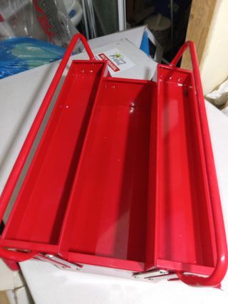 Caja metálica para herramientas, DOGHER, nueva