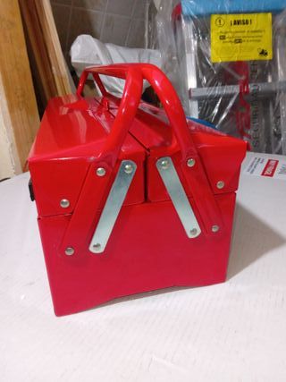 Caja metálica para herramientas, DOGHER, nueva