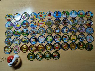 Tazos metal rappers Shin chan