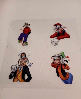 Quattro in uno adesivi con motivo PIPPO