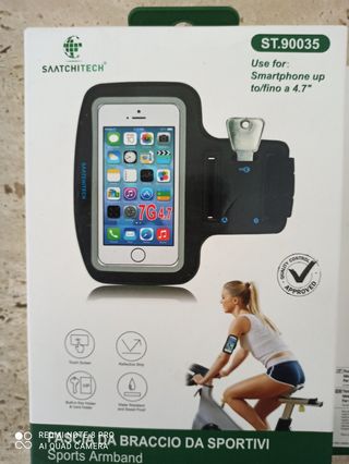 Porta telefono da braccio