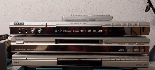 Lote 3 DVD ECRON ID668, GVG DVX420