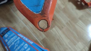 Platicos con pegatinas ktm exc 2018