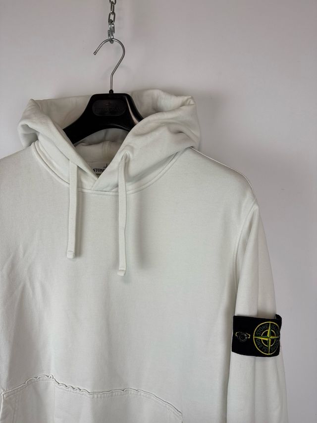 White Stone Island hoodie