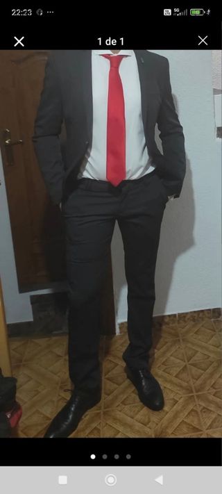 Traje hombre