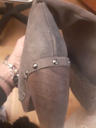 Bota zueco 38 Lola Torres.piel