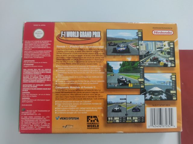 F1 World Grand Prix Nintendo 64