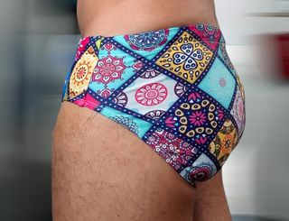 Bañador Slip Estilo Vintage