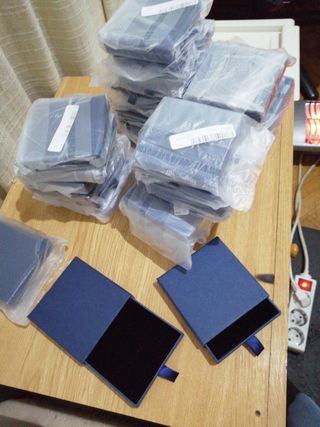 20 Cajóns de papel joyeria