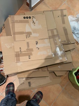 Cajas mudanza diferentes tamaños