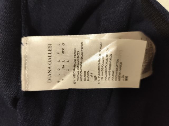 Stupenda maglia blu Diana Gallesi