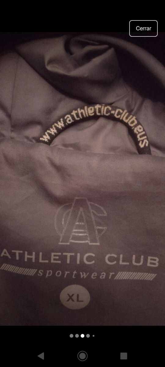 PIUMINO INVERNALE - ATHLETIC BILBAO - nero