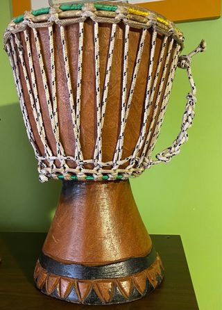 Timbal/Djembe africano instrumento 45 cm alto