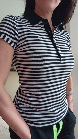 Polo donna Lacoste taglia 38