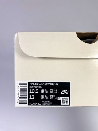 Nike SB Dunk Low Albino e Preto