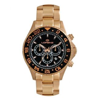 LORENZ SPORT CRONOGRAFO 26119FF UOMO ACCIAIO ROSÈ