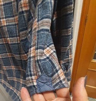 Camisa franela hombre. Talla S