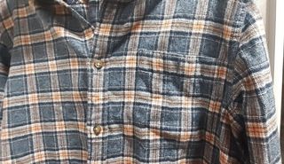Camisa franela hombre. Talla S