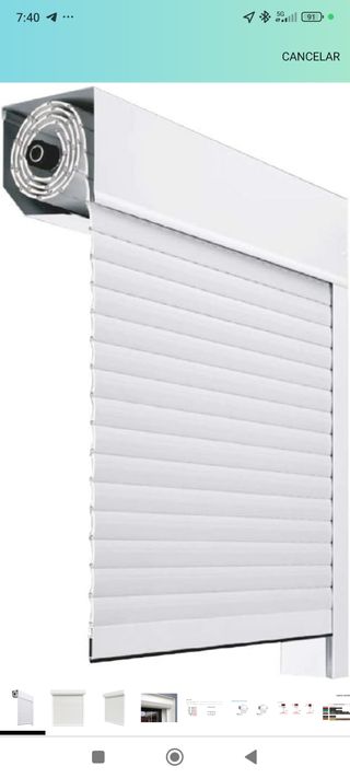 Arreglo de persianas