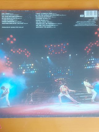 Queen – Live Magic LP VINILE 33 Giri 1986