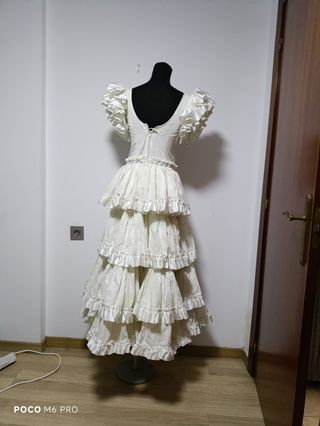 Vestido de flamenca de niña