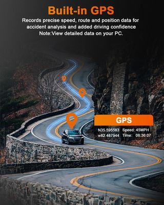 NUEVO - abask Cámara de Coche 4K GPS con Tarjeta