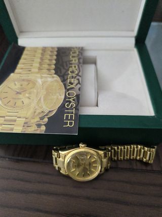 Reloj rolex president 