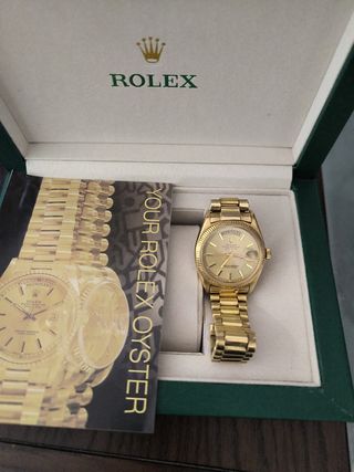 Reloj rolex president 