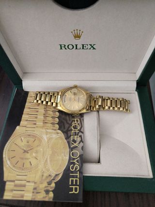 Reloj rolex president 