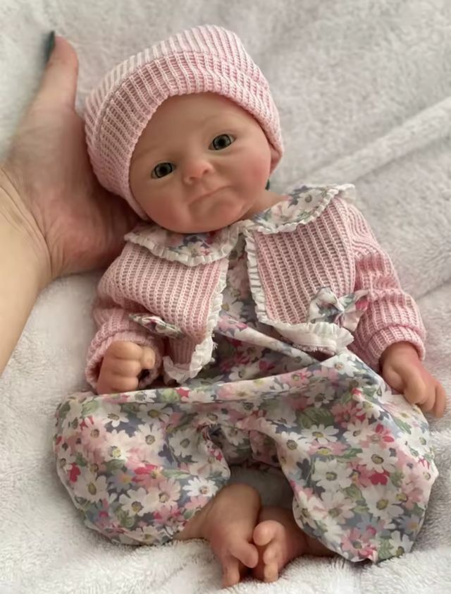 Bebé reborn de silicona